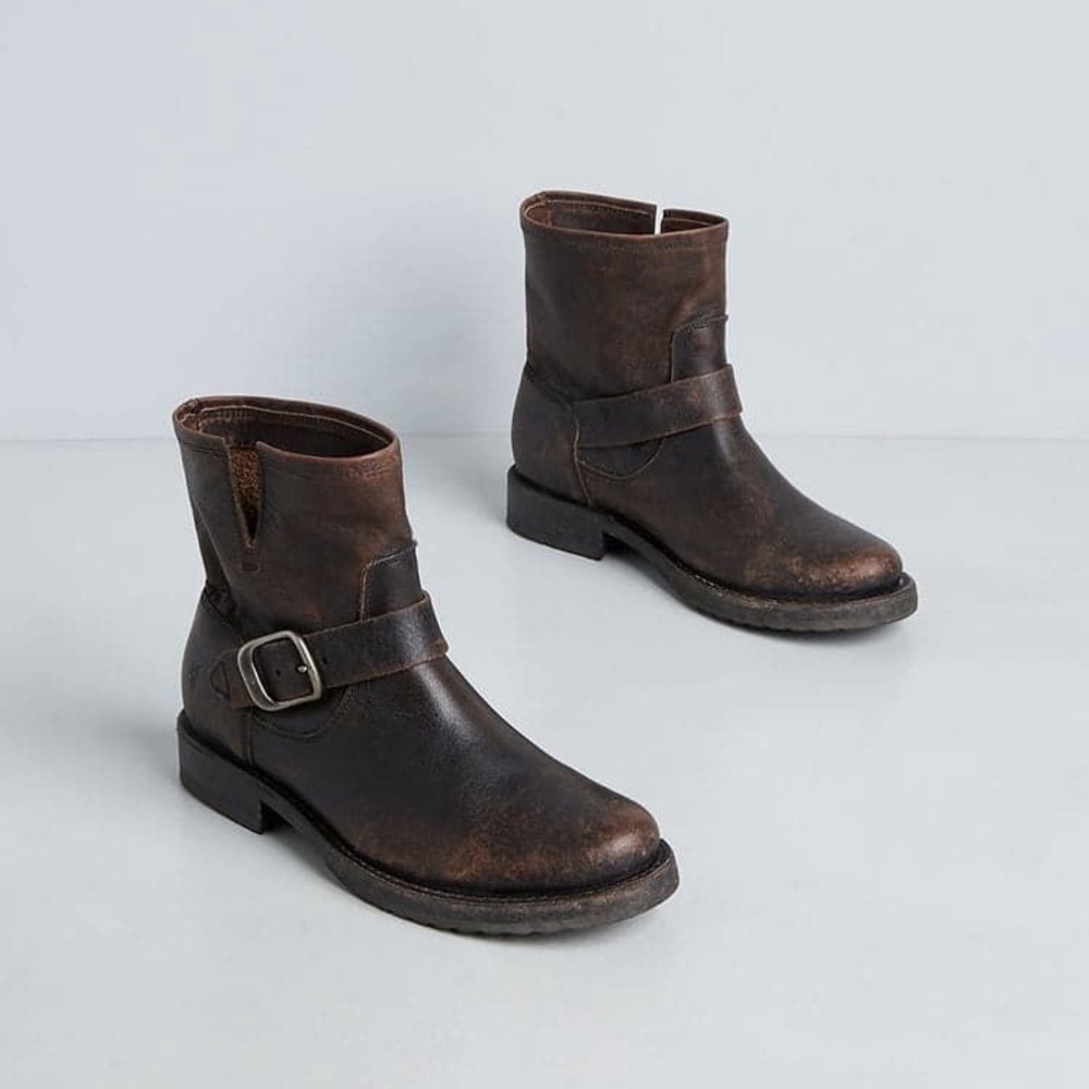 Frye | Leather Veronica Bootie